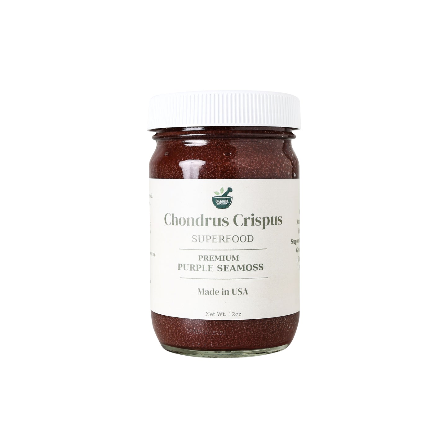 Chondrus Crispus (Purple Seamoss) 12oz