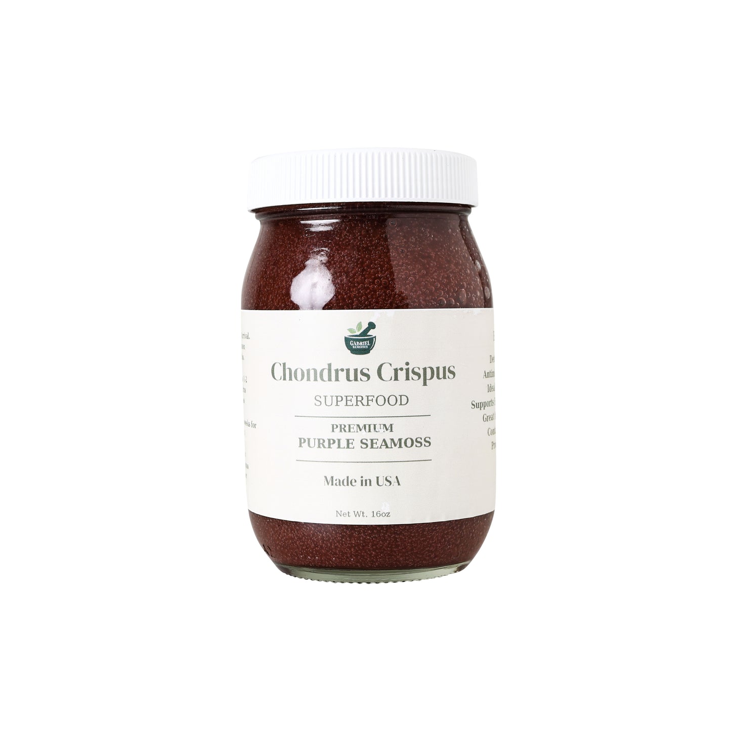Chondrus Crispus (Purple Seamoss) 16oz